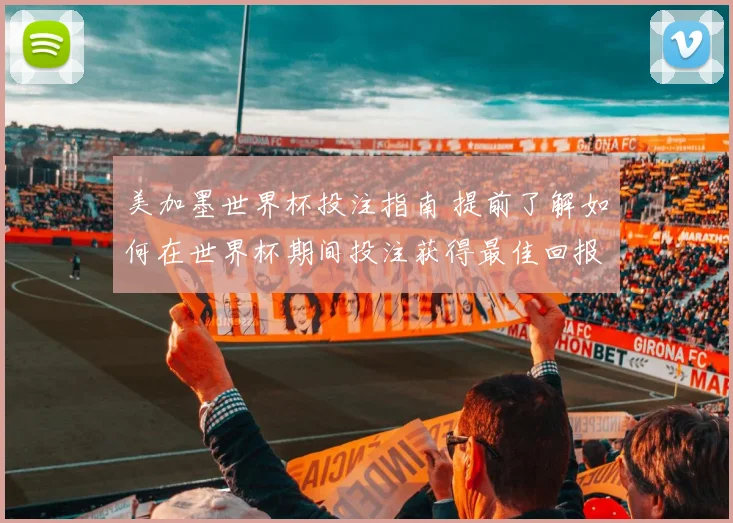 美加墨世界杯投注指南 提前了解如何在世界杯期间投注获得最佳回报