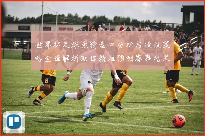 世界杯足球竞猜盘口分析与投注策略全面解析助你精准预测赛事结果